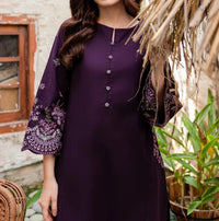 Grace S692-Embroidered 2PC Lawn dress.