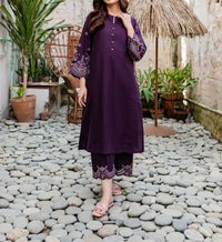 Grace S692-Embroidered 2PC Lawn dress.