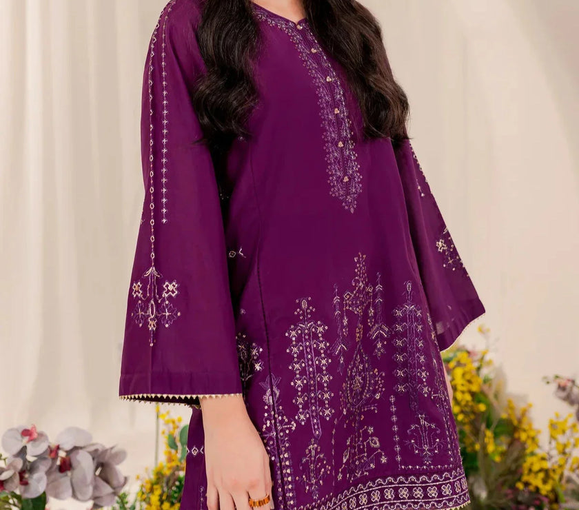 Grace S799-Embroidered 2pc lawn dress.