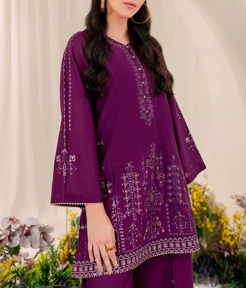 Grace S799-Embroidered 2pc lawn dress.