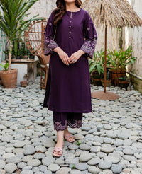 Grace S692-Embroidered 2PC Lawn dress.