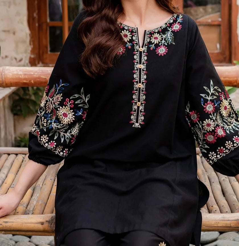 Grace S538-Embroidered 2pc lawn dress.