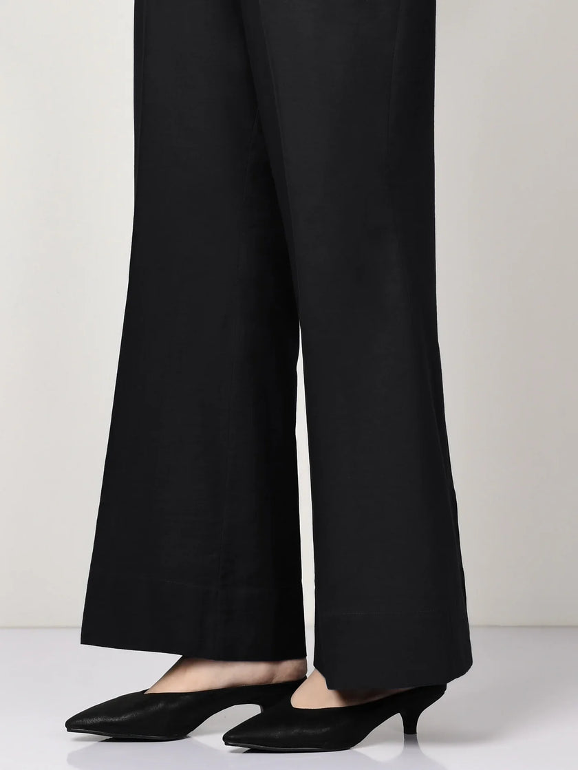 Grace S786-Unstitched Cotton Trouser - Black