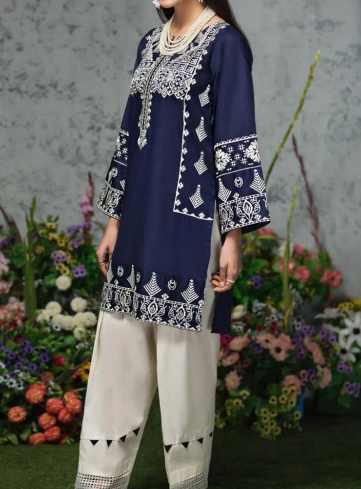 Grace S507-Embroidered 2pc lawn Dress