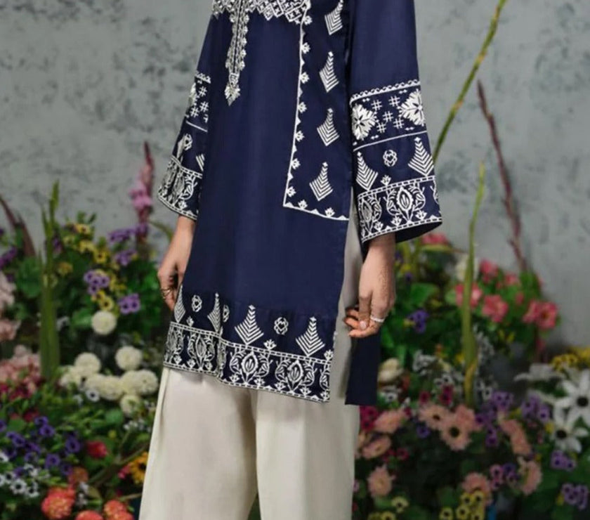 Grace S507-Embroidered 2pc lawn Dress