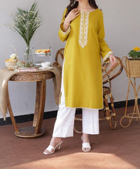 Grace S414 -Embroidered 2pc lawn dress