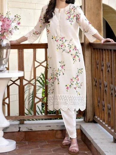 Grace S776-Embroidered 2pc lawn dress.