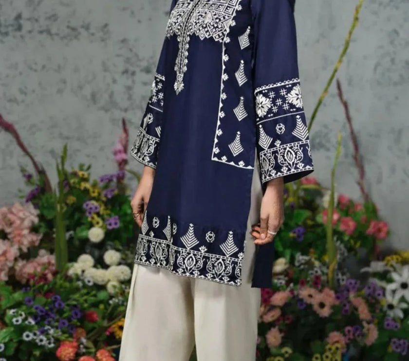 Grace S507-Embroidered 2pc lawn Dress