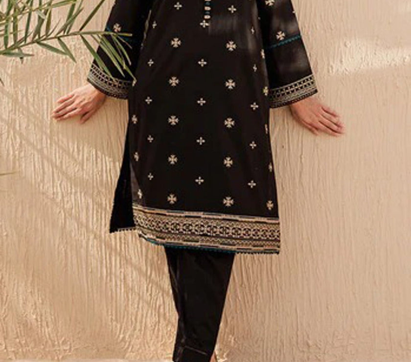 Grace S511-Embroidered 2pc lawn dress.