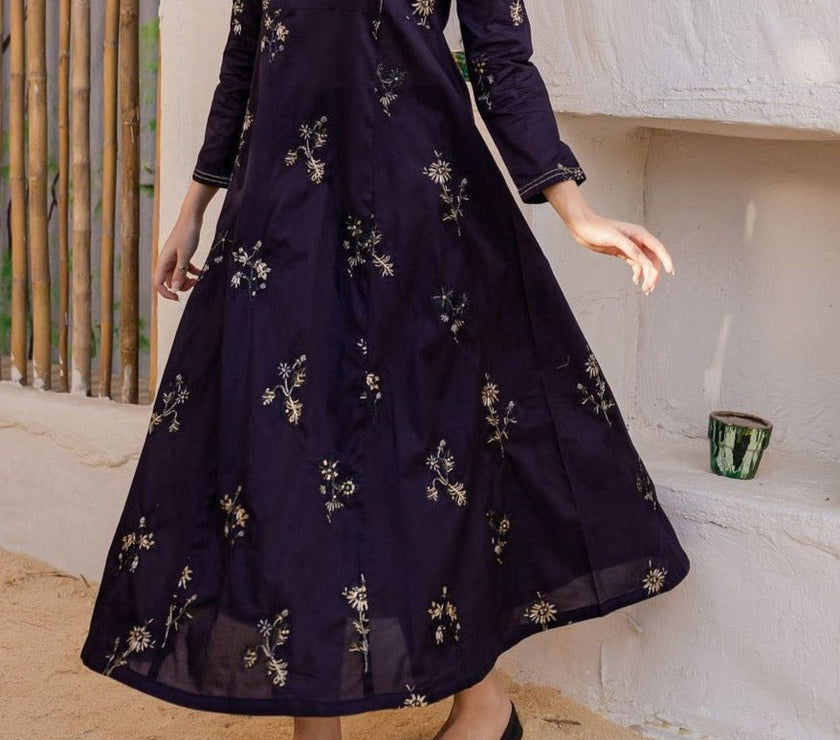 Grace S459-Embroidered 2pc lawn dress