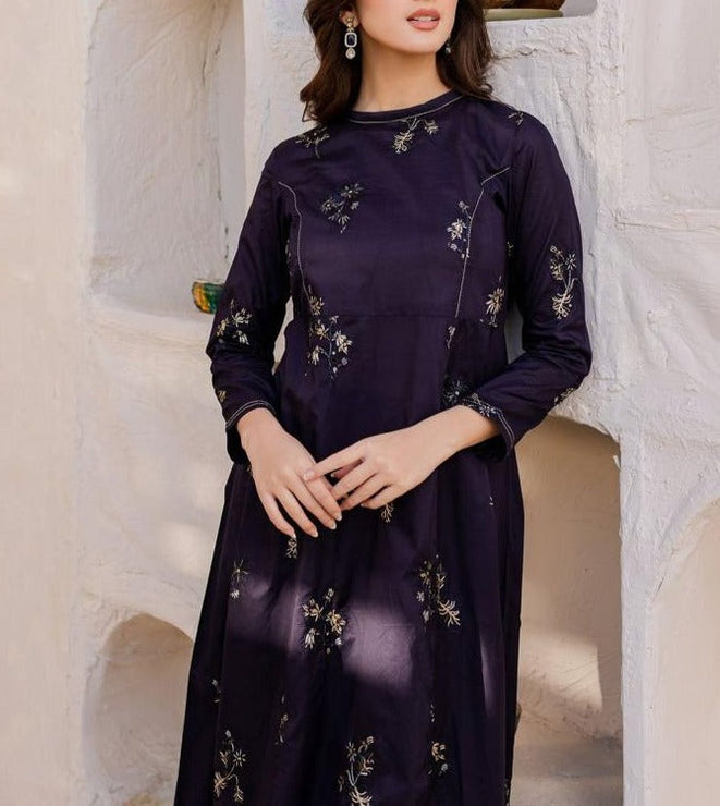 Grace S459-Embroidered 2pc lawn dress