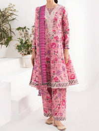 Grace S612-Printed 3pc Lawn dress with Printed lawn dupatta.