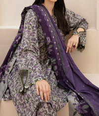 Grace S635-Printed 3pc Lawn dress with Printed lawn dupatta.