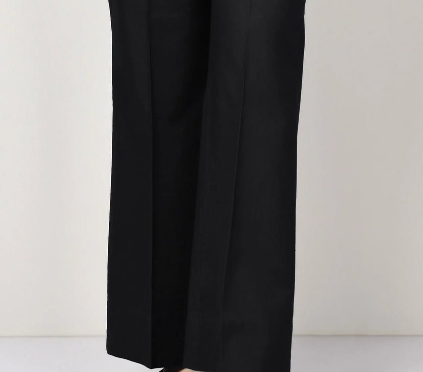 Grace S786-Unstitched Cotton Trouser - Black