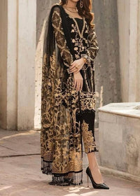 Grace S769-Embroidered 3pc lawn dress with Embroidered chiffon dupatta.